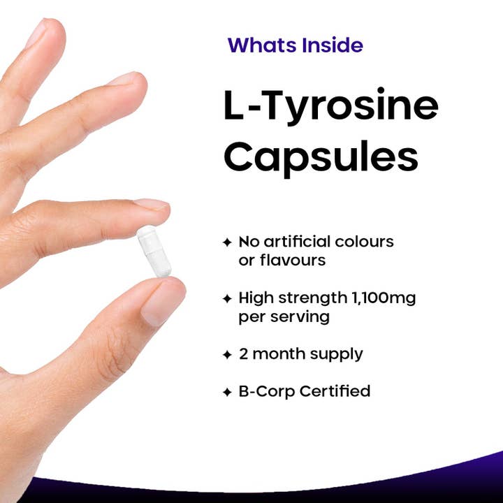 New Leaf products Ltd – wholesale Oral supplement/vitamin – L-Tyrosine Capsules1