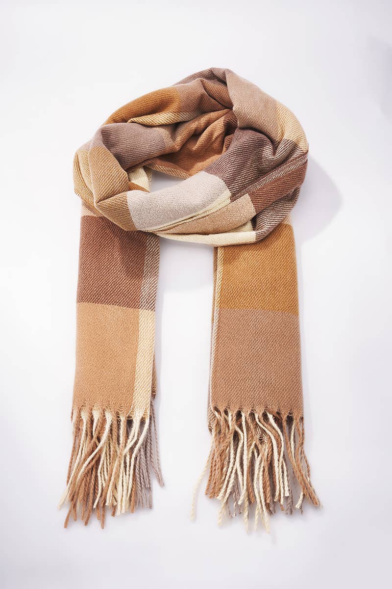 BYREN | ÉLINE L'ATELIER – Großhandel Schal – Damen – Karierter Schal FL208DF1