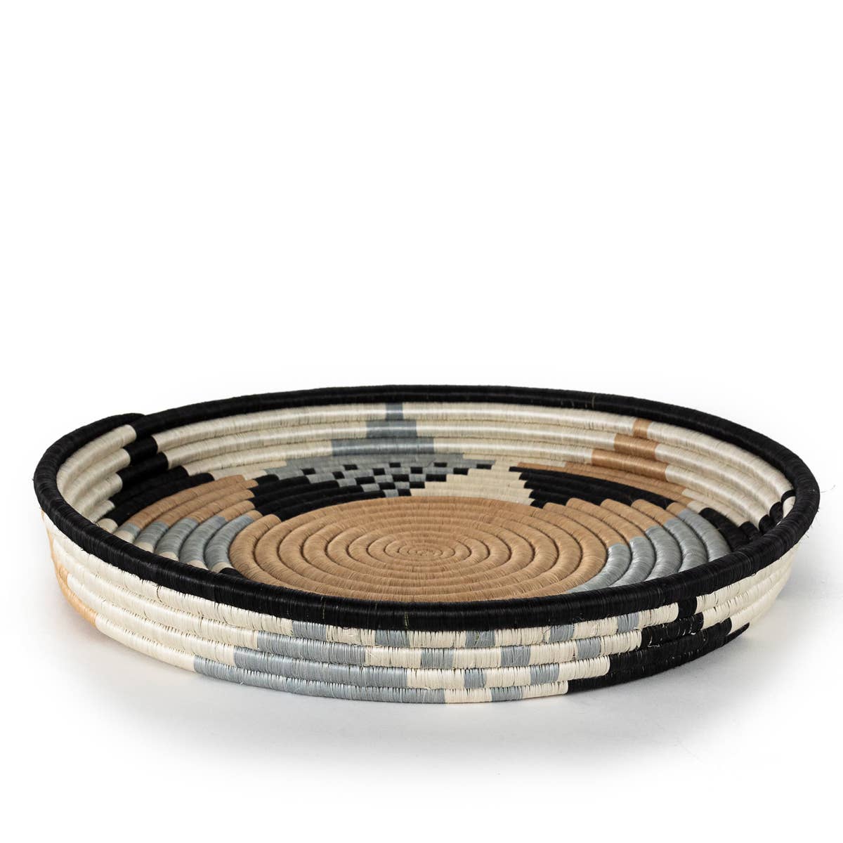 Azizi Life - Wholesale Decorative Plate/Dish/Bowl - Boutique Diversiform Gray Woven Bowls10