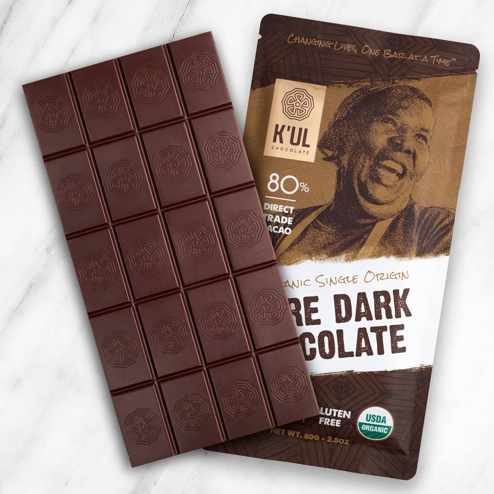 K’ul® Chocolate - Wholesale Chocolate Bar - K’UL® Pure Dark Chocolate3
