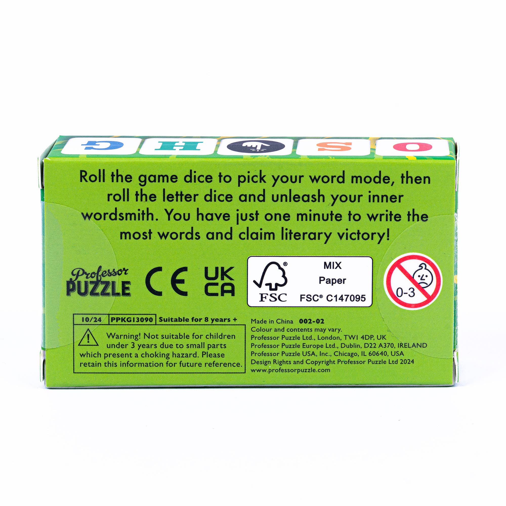 Professor Puzzle USA, Inc. - Wholesale Board Game - Mini Dice Games CDU (D.40)3