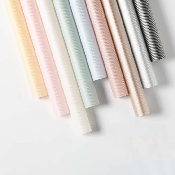 Elegant Design Supply – Engroshandel Indpakningspapir – Stripe Lines blomsterindpakningspapir (20stk/pose)