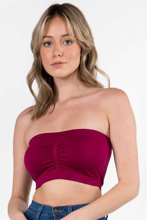 Vanilla Monkey – Sutiã - Mulher por atacado – Bandeau sem costura ultramacio1