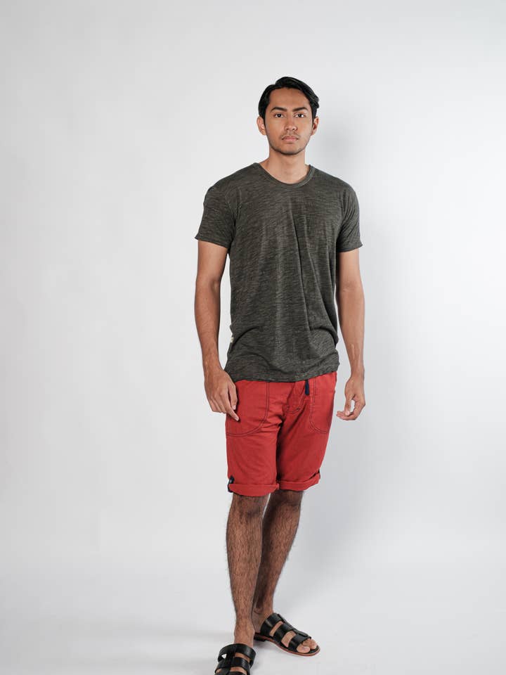 Berlinggo Linen Short Pant for wholesale by Gingersnap Official Bali