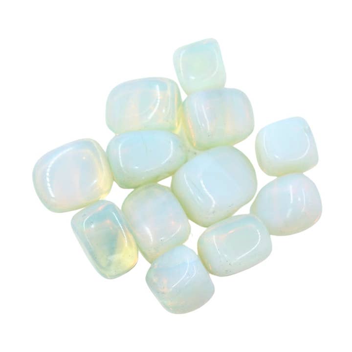 Tumbled Crystal - Opalite, 2lbs for wholesale by Earths Elements Wholesale