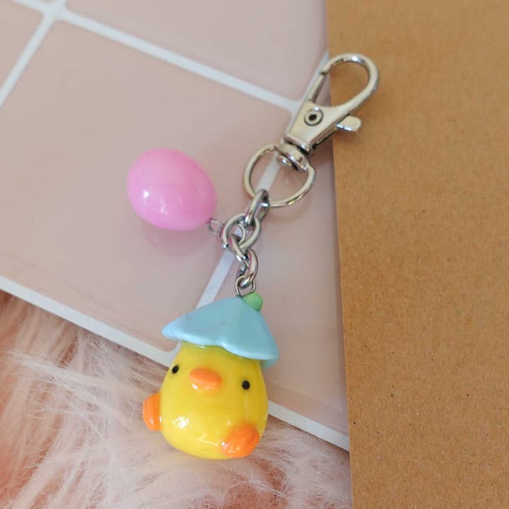 Llavero de patito para venta al por mayor de uncomfy cherry
