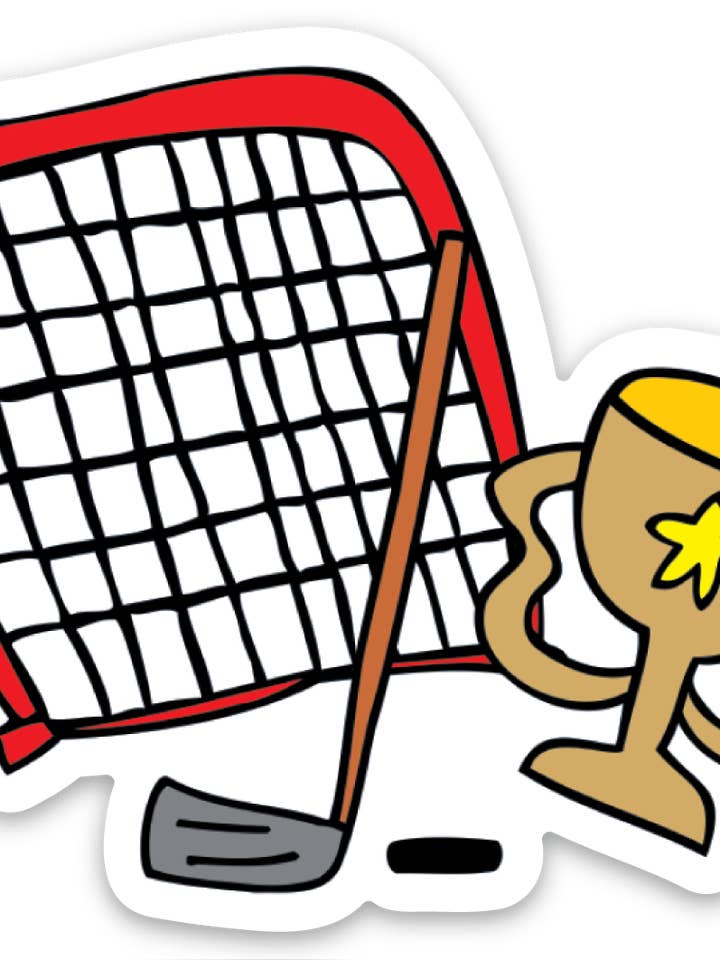 Vinyl klistermärke - Hockey för wholesale av Laura Kelly Stickers