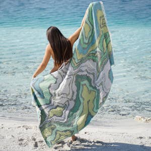 Wholesale Super Soft High Quality Sandless Cotton Printed Beach Towel -  China Sandless Beach Towel and Cotton Beach Towel price