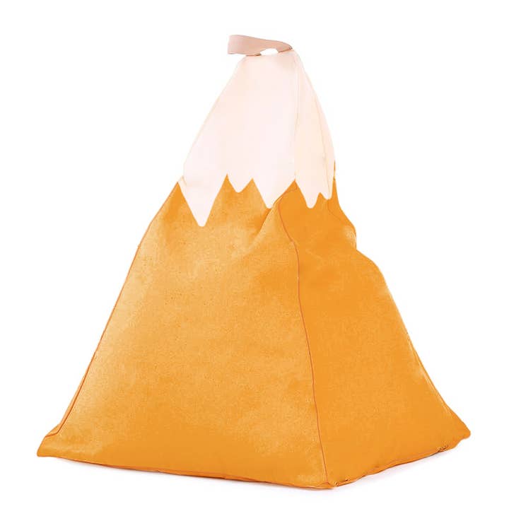 Yellow mountain-shaped pouf and other Purchase Wholesale vendita pouf. Free Returns & Net 60 Terms on Faire trending on Faire.