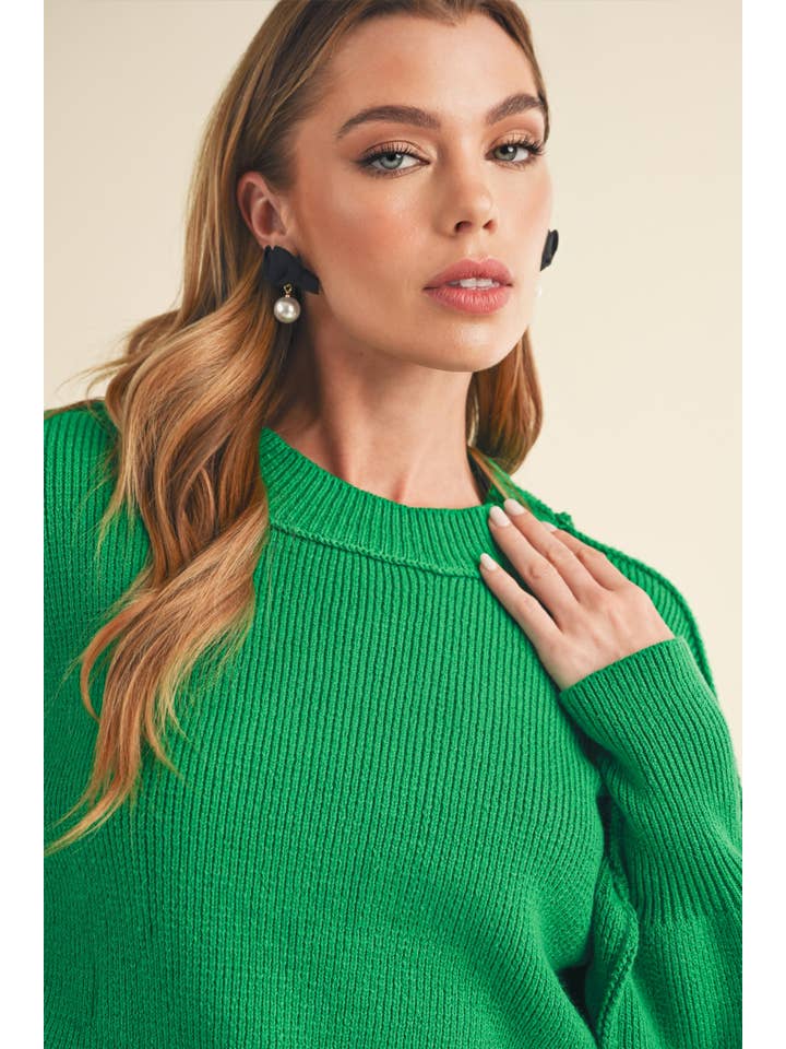 AEMI + CO - Wholesale Knit Sweater - Women's - 3152DK Ina Sweater 5