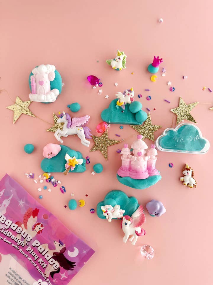 Pegasus Palace KidDough Play Kit for wholesale by Earth Grown KidDoughs (KidDoughs by EGKD)