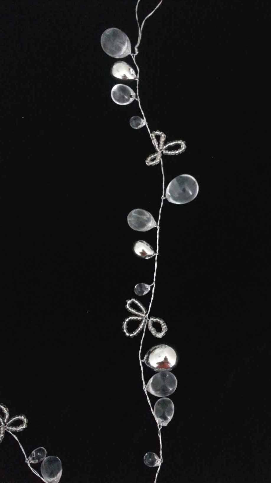 Decor N Beyond - Wholesale Bunting/Garland - 6' Acrylic Beaded Smooth Bead Garland1