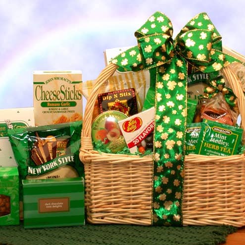St Patrick's Day Patty Snacks for wholesale by Gift Basket Drop Shipping