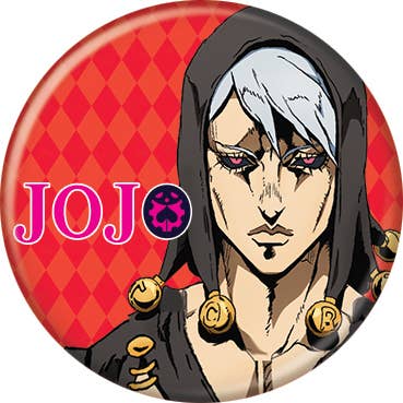 Ata-Boy - Wholesale Lapel Pin/Button - Jojo'S Bizarre Adventure S4 Risotto Nero Buttons 1.25" Round0