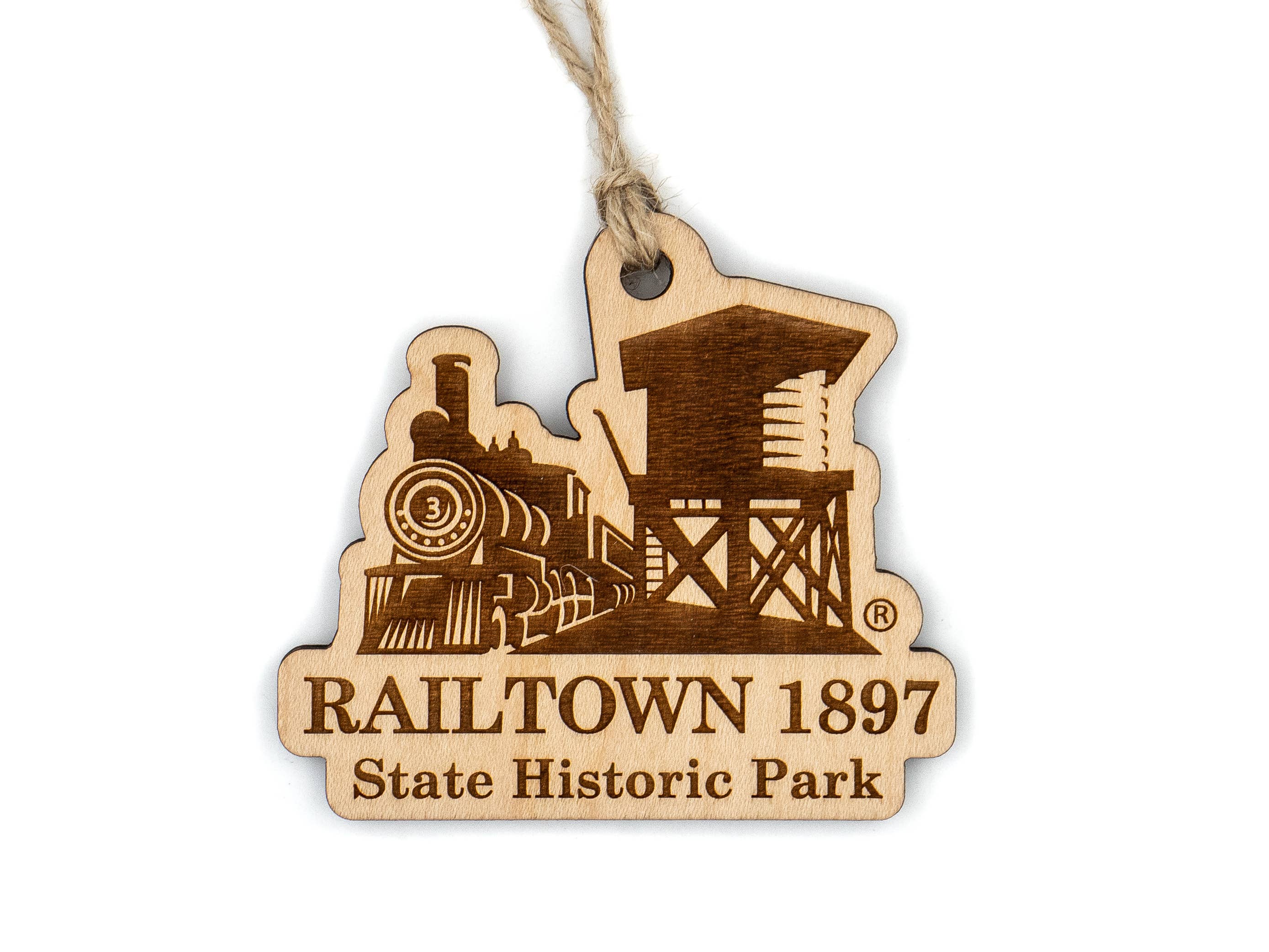 Steamer Lane Design - Wholesale Ornament - Custom Wood Ornaments12