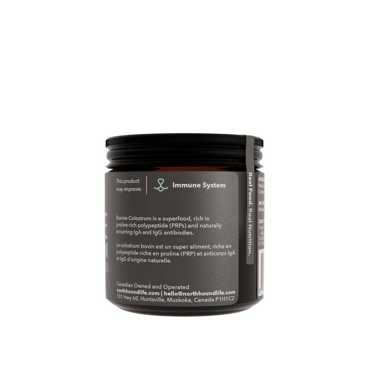 North Hound Life – wholesale Pet supplement – Dog – Canadian Bovine Colostrum - High IgG