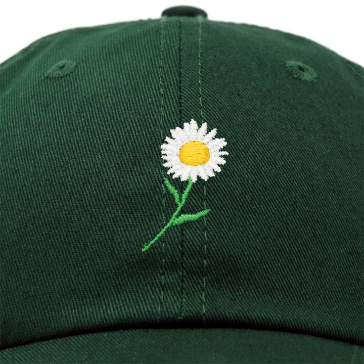 Dalix - Vendita all'ingrosso Cappellino da baseball - Donna - Dalix - Berretto da baseball da donna, motivo: margherite11