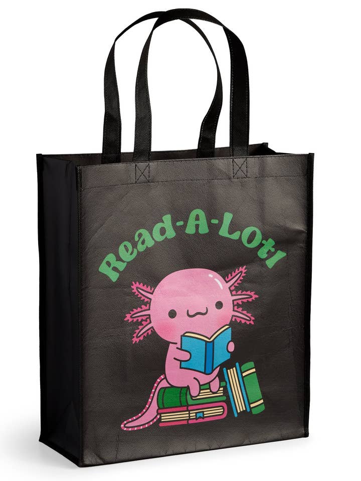 Read-a-lotl Reusable Shopping Bag for wholesale by Chronicle Books