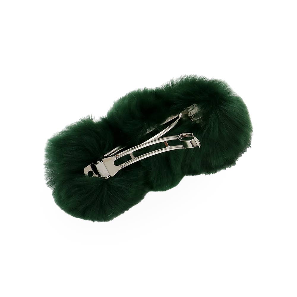 Sensibling Corp. - Vente Barrette – femme - Barrette à trois pompons en fausse fourrure19