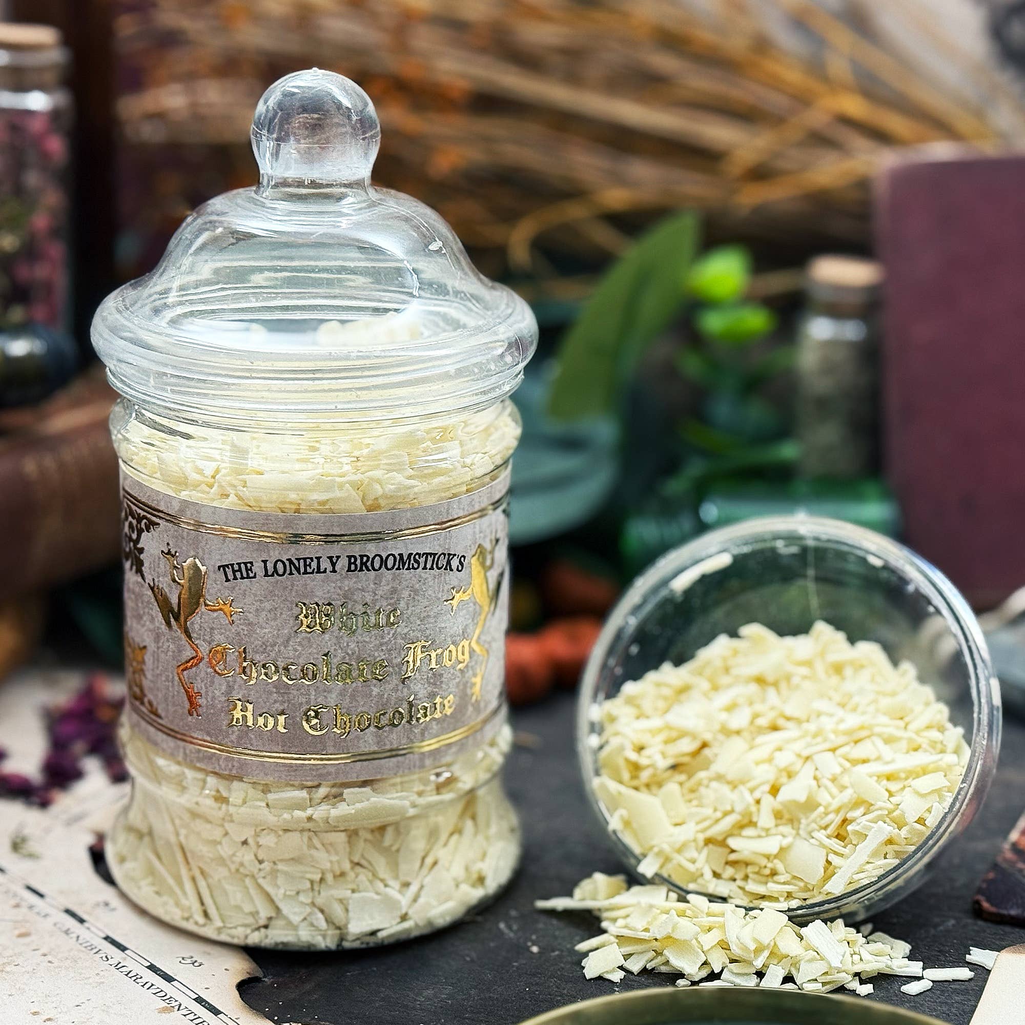 The Lonely Broomstick - Wholesale Chocolate Bar - White Chocolate Frog Hot Chocolate0