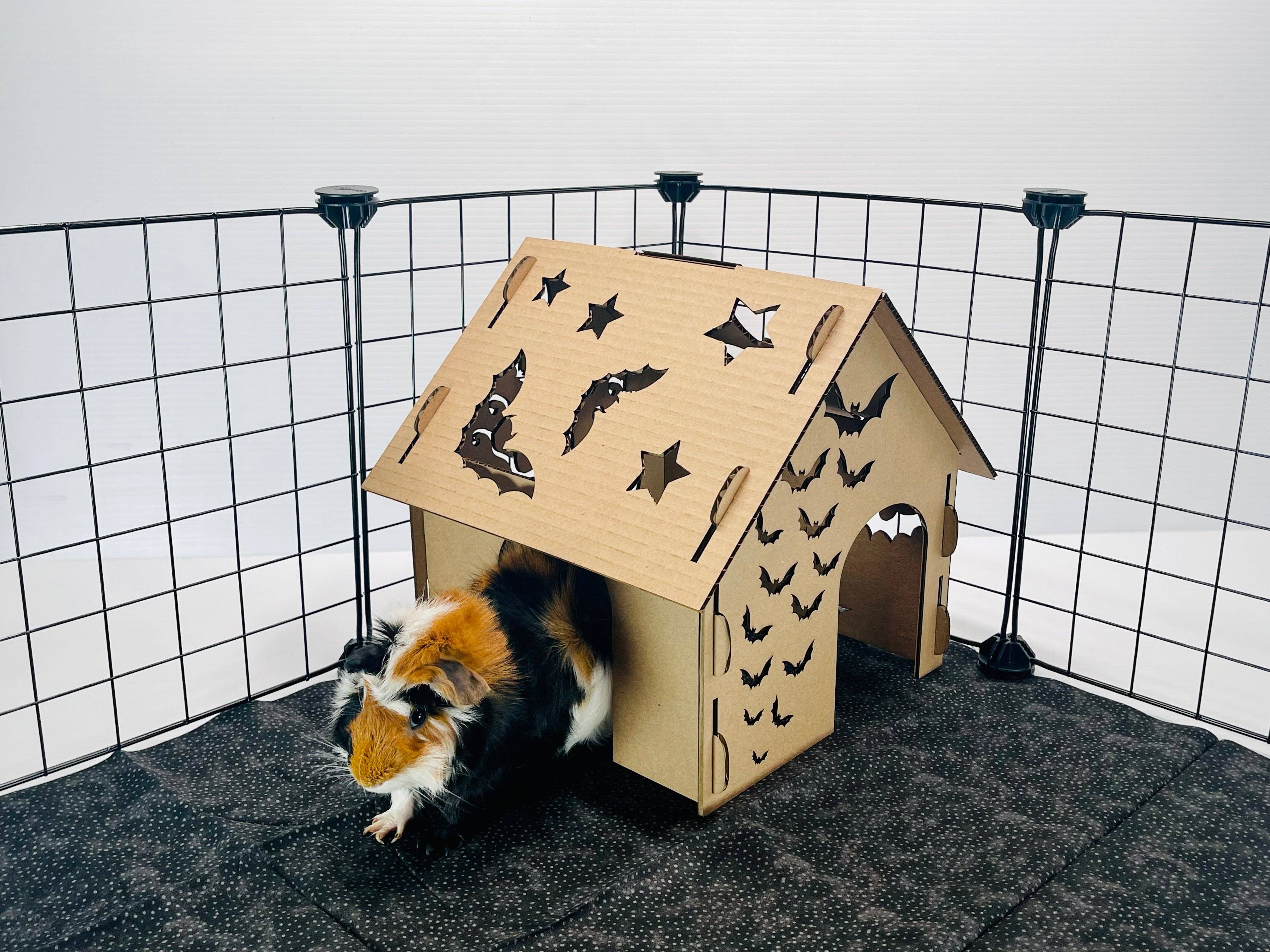Grannys Little Homes - Wholesale Speeltje - Niet voor katten of honden - Kartonnen Vleermuis Schuilplaats1