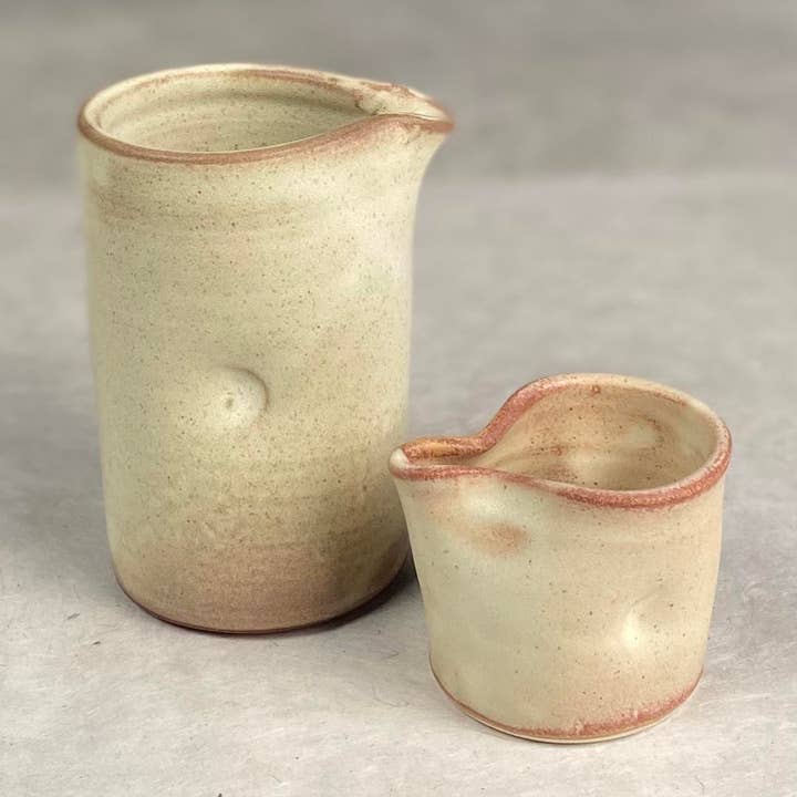 Crazy Green Studios – wholesale Pitcher – Mini Pitcher-Vase, Handmade Ceramic, Red Stoneware6