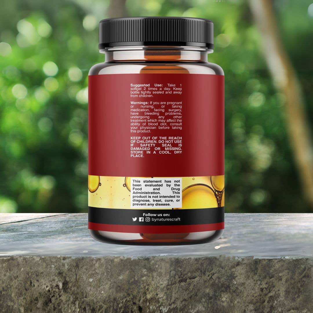 Nature's Craft - Wholesale Oral Supplement/Vitamin - Cod Liver Oil Softgels – Heart, Joint & Immune Support 100ct1