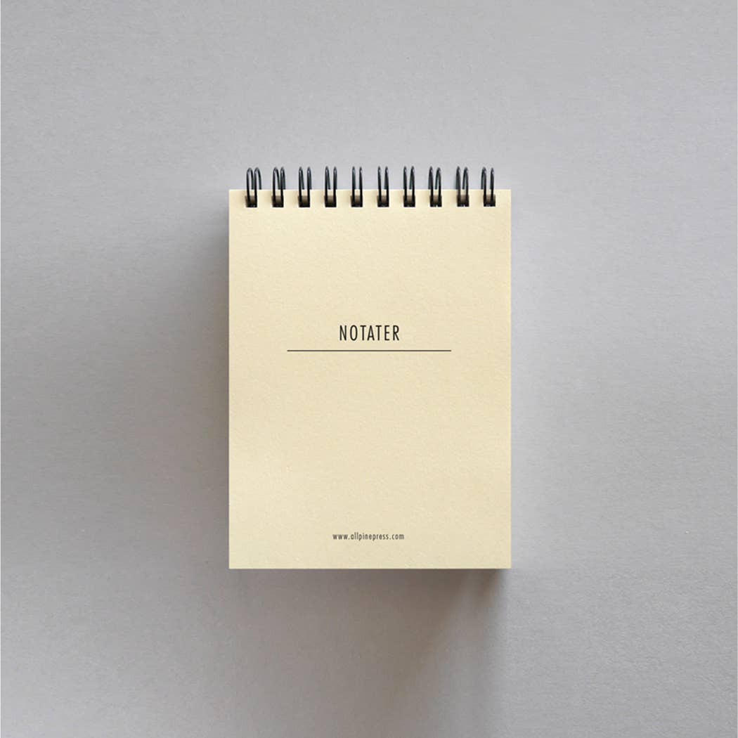 All Pine Press - Wholesale Notepad - Small Spiralbound Notepad