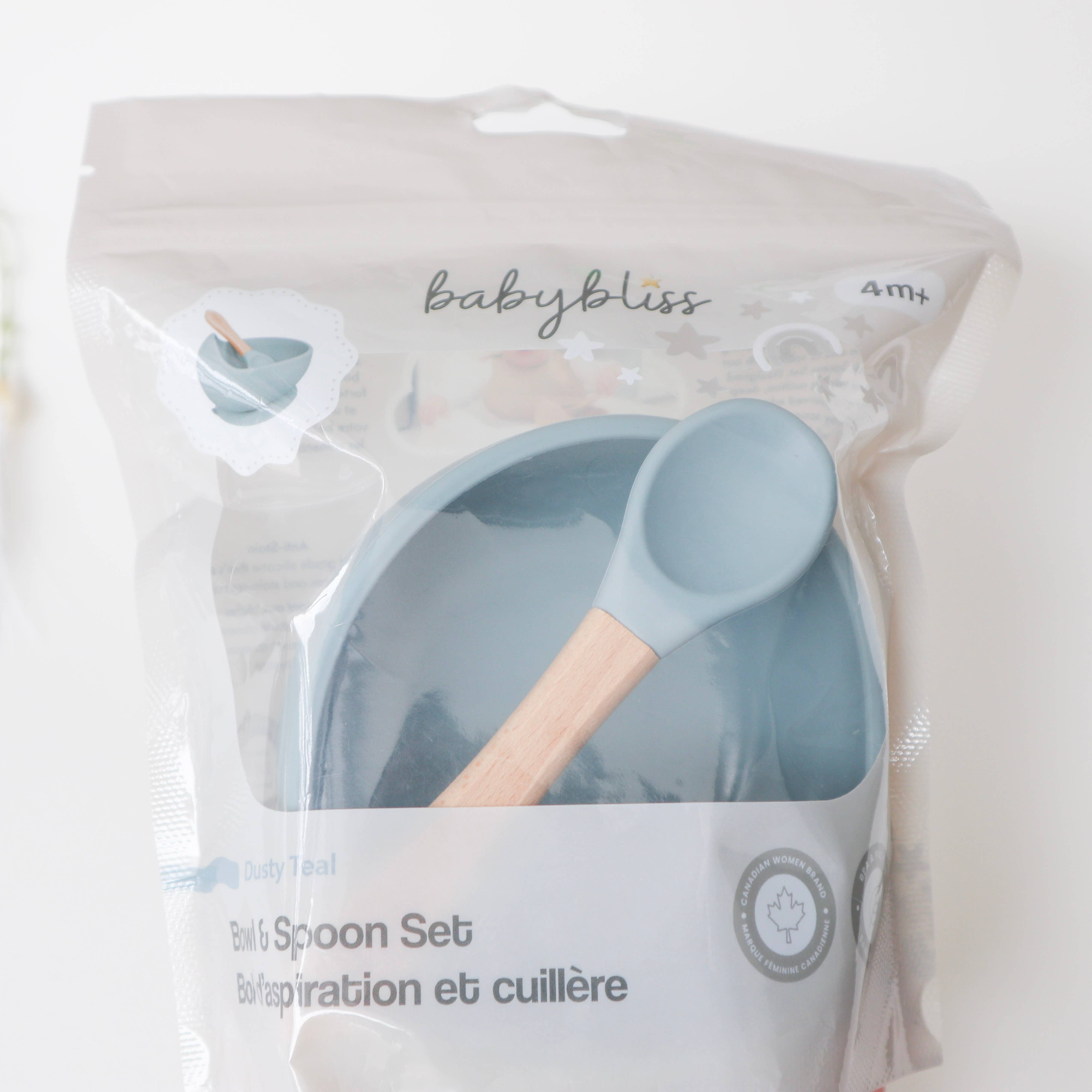 Baby Bliss - Wholesale Feeding Set - Baby - Bowl & Spoon Set0