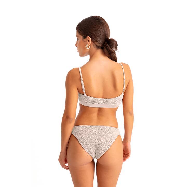 Movom Swimwear – Engroshandel To-delt badedragt - Dame – YALU SMOCK BANDEAU BIKINI2