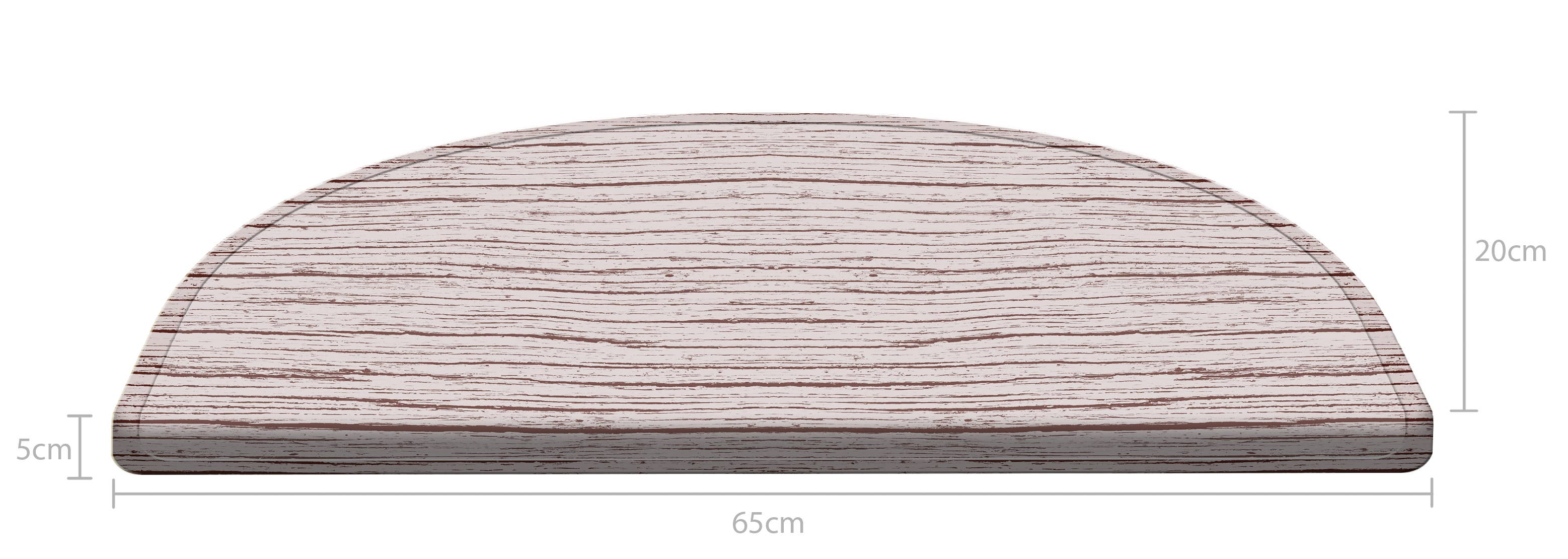 Vitaus - Wholesale Traploper - Vitaus 16 Trapvloerkleed Set Wooden Way 30202