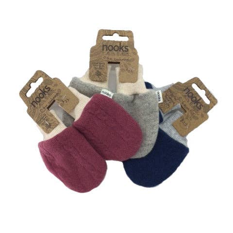 Nooks Design - Wholesale Mittens - Baby - Upcycled Cashmere Baby Mittens1
