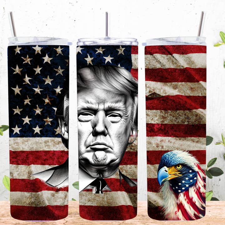 20 Ounce Tumbler ~TRUMP for wholesale by Paxton's One Stop Shop LLC