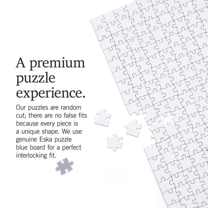 Lantern Press - Vendita all'ingrosso Puzzle - Adulti - PUZZLE DA 1000 PEZZI Virginia, State Watercolor3