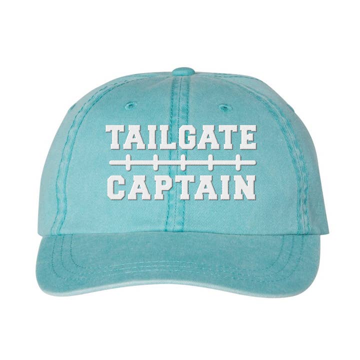 Tailgate Captain Pigmentgefärbte Mütze für den Großhandel von Lucky Luna Apparel