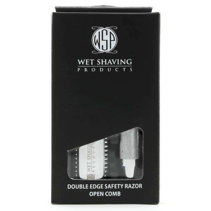 Wet Shaving Products - Wholesale Razor - Men's - WSP "El Grande 2" Double Edge Safety Razor (Open Comb)4