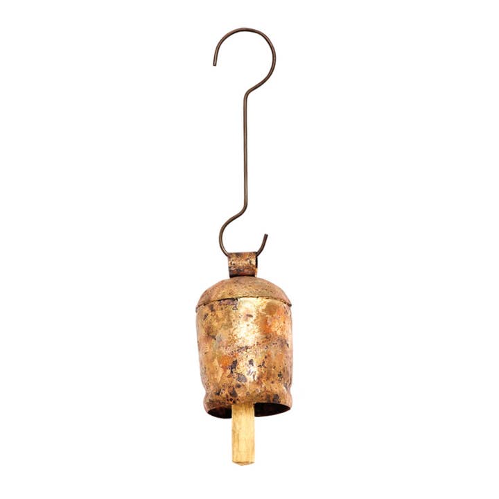 Moksha Imports - Wholesale Bell - NMB-10 -NANA Bell (7 1/2" L X 4 1/2" D) (With Hangar)