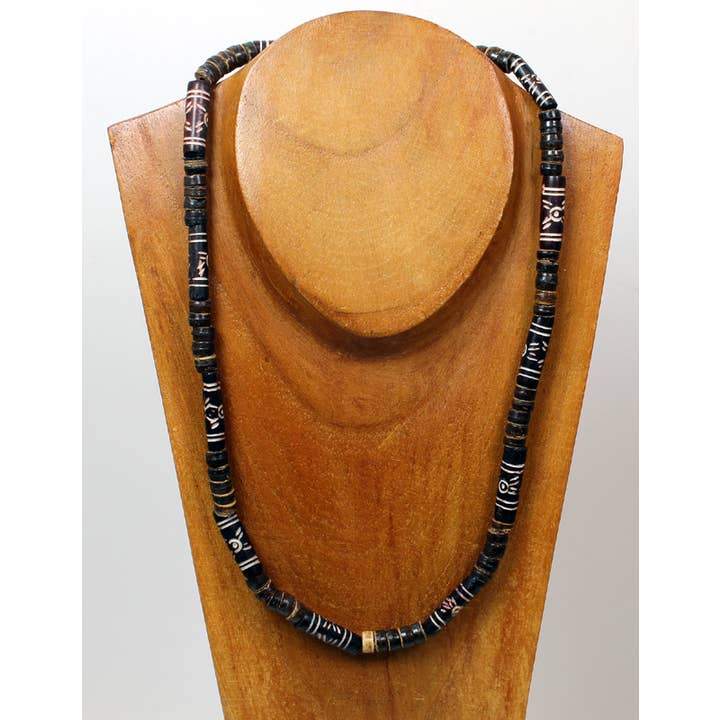 Løs Ben & Træperler Elastisk Halskæde for engroshandel hos Western Counties Wholesale