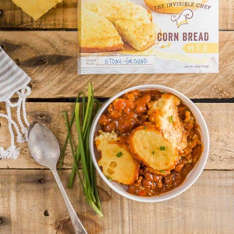 The Invisible Chef - Wholesale DIY Food Kit - Chili Starter & Cornbread Kit - 21.75 oz3