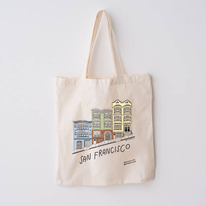 Home Sweet San Francisco Tote for wholesale by By Aleisha