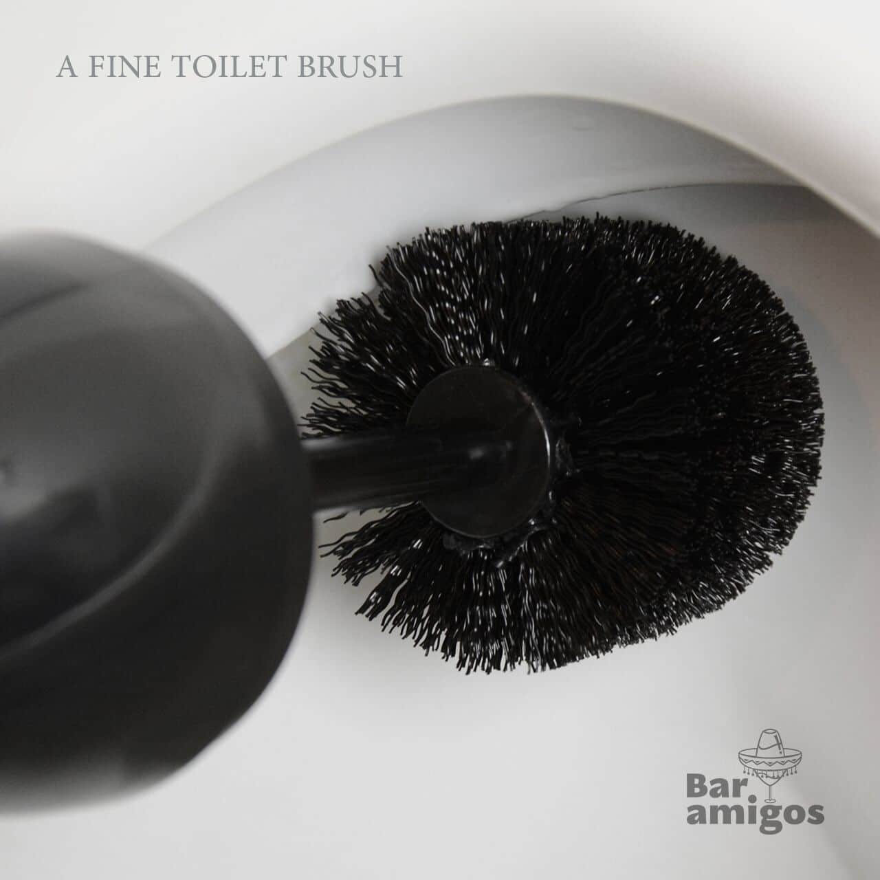 Wholesale Gifts Tomorrow – wholesale Gag gift/novelty gift – Bar Amigos Wine Bottle Shaped Toilet Brush Loo Brush4