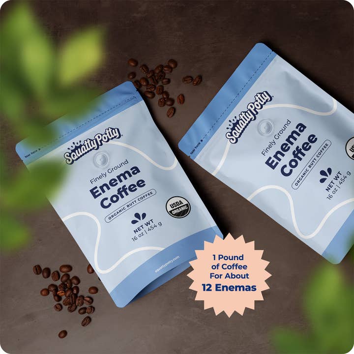Squatty Potty - Wholesale Coffee Beans - Squatty Potty Enema Coffee 1lb