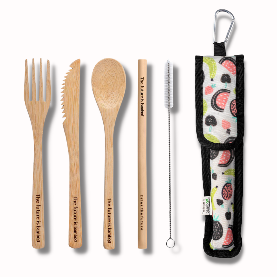 The future is bamboo - Wholesale Assorted Cutlery Set - Zero Waste Utensil Kits2