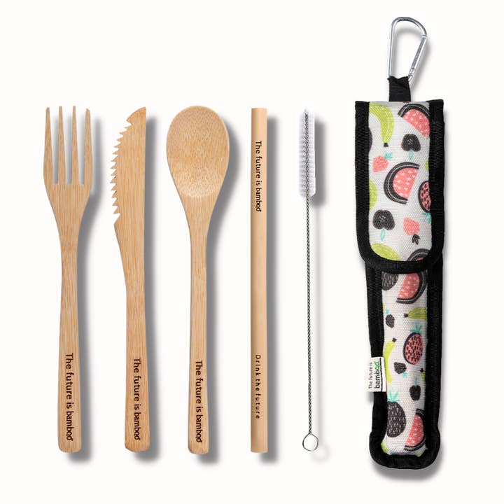 The future is bamboo - Wholesale Assorted Cutlery Set - Zero Waste Utensil Kits2
