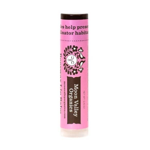 Juicy Baume à lèvres en cire d'abeille mûre pour la vente par Moon Valley Organics