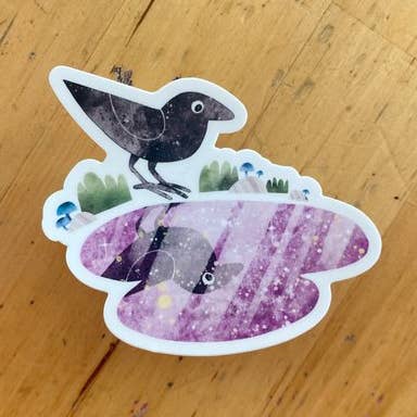 Adhesivo Crow Reflection para venta al por mayor de Sydney Warnes