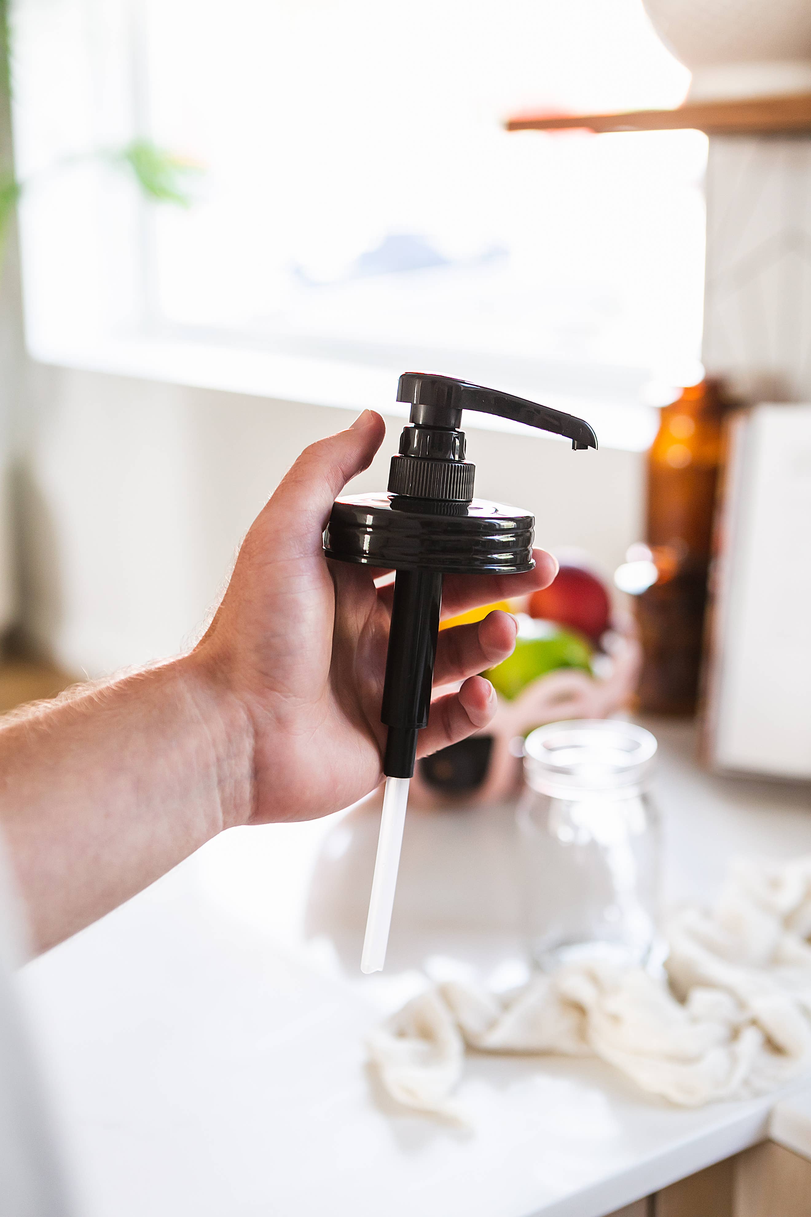 Jarmazing Products - Wholesale Kitchen Tool/Gadget - Syrup Dispenser Lids - Multi-Pack - Food Grade Pumps4