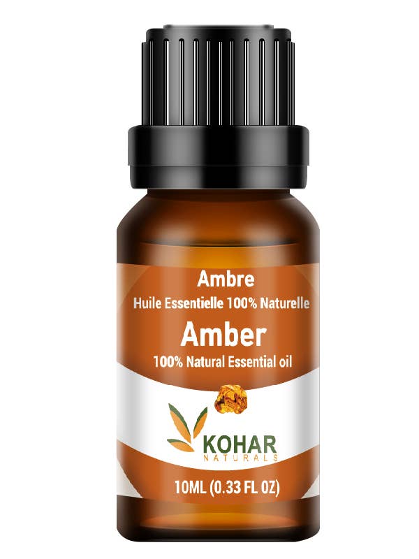 Amber Essential Oil 10 ml for wholesale by KOHAR NATURALS