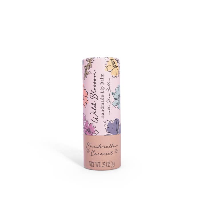 Cait + Co - Wholesale Lip Balm - Wild Blossom Lip Balm - Marshmallow Caramel