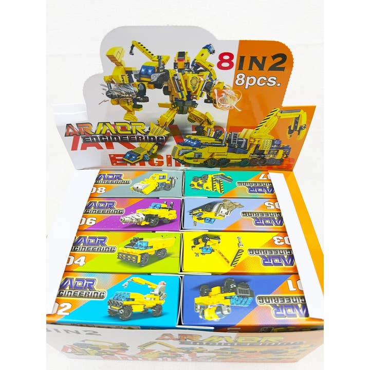 Construction Transforming Blocks and other Purchase Wholesale magnetic blocks. Free Returns & Net 60 Terms on Faire trending on Faire.